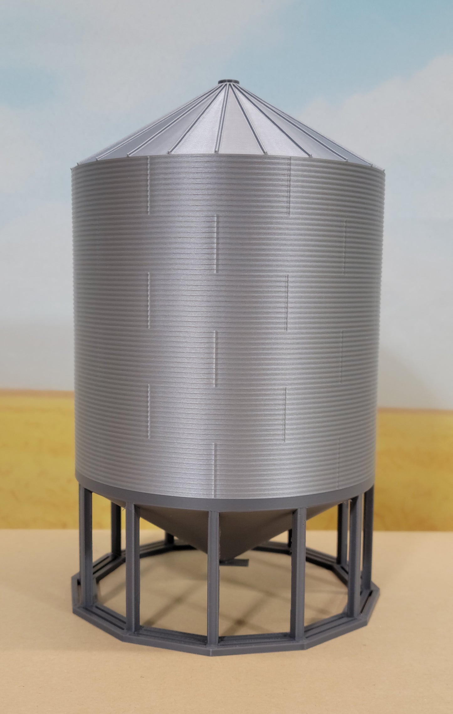 Hopper Bottom Grain Bin - 2406 (10,000 bu) (1/64)