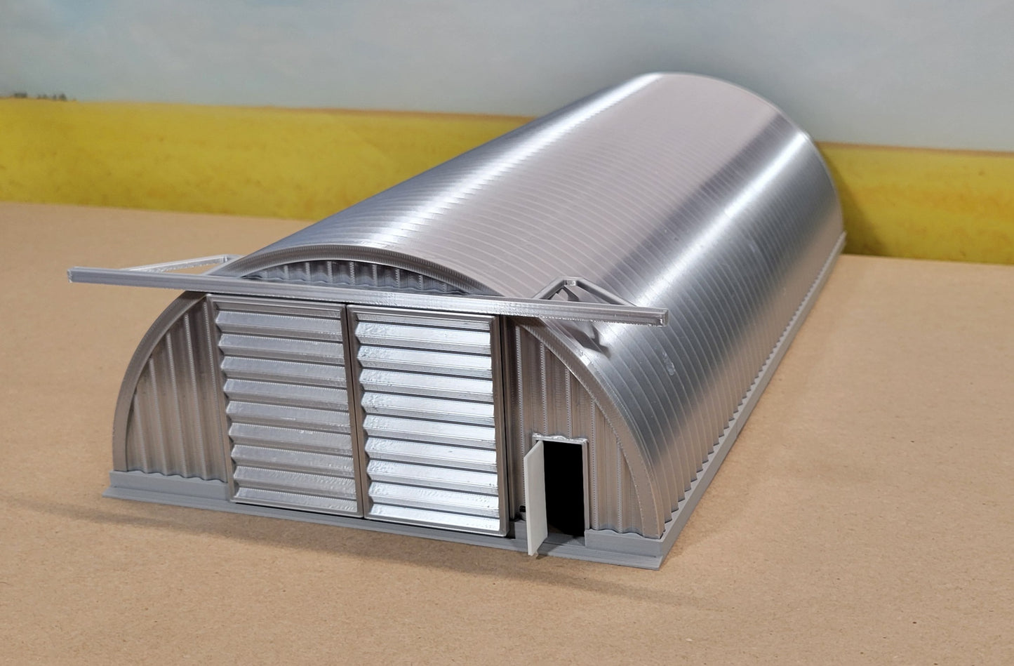 1:64 > Steel Arch Wall Shed