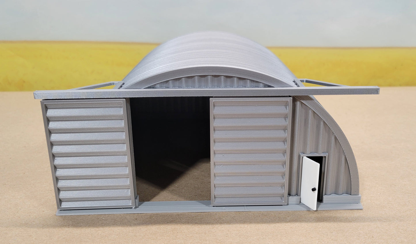 1:64 > Steel Arch Wall Shed