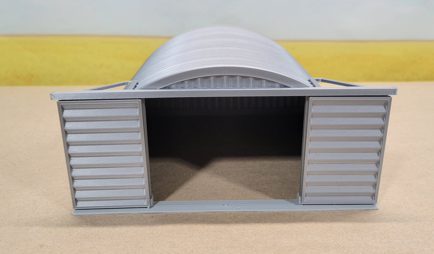 1:64 > Steel Arch Wall Shed
