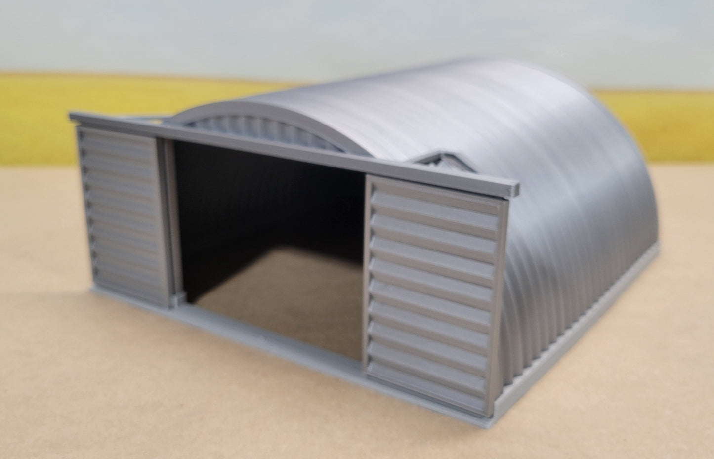1:64 > Steel Arch Wall Shed