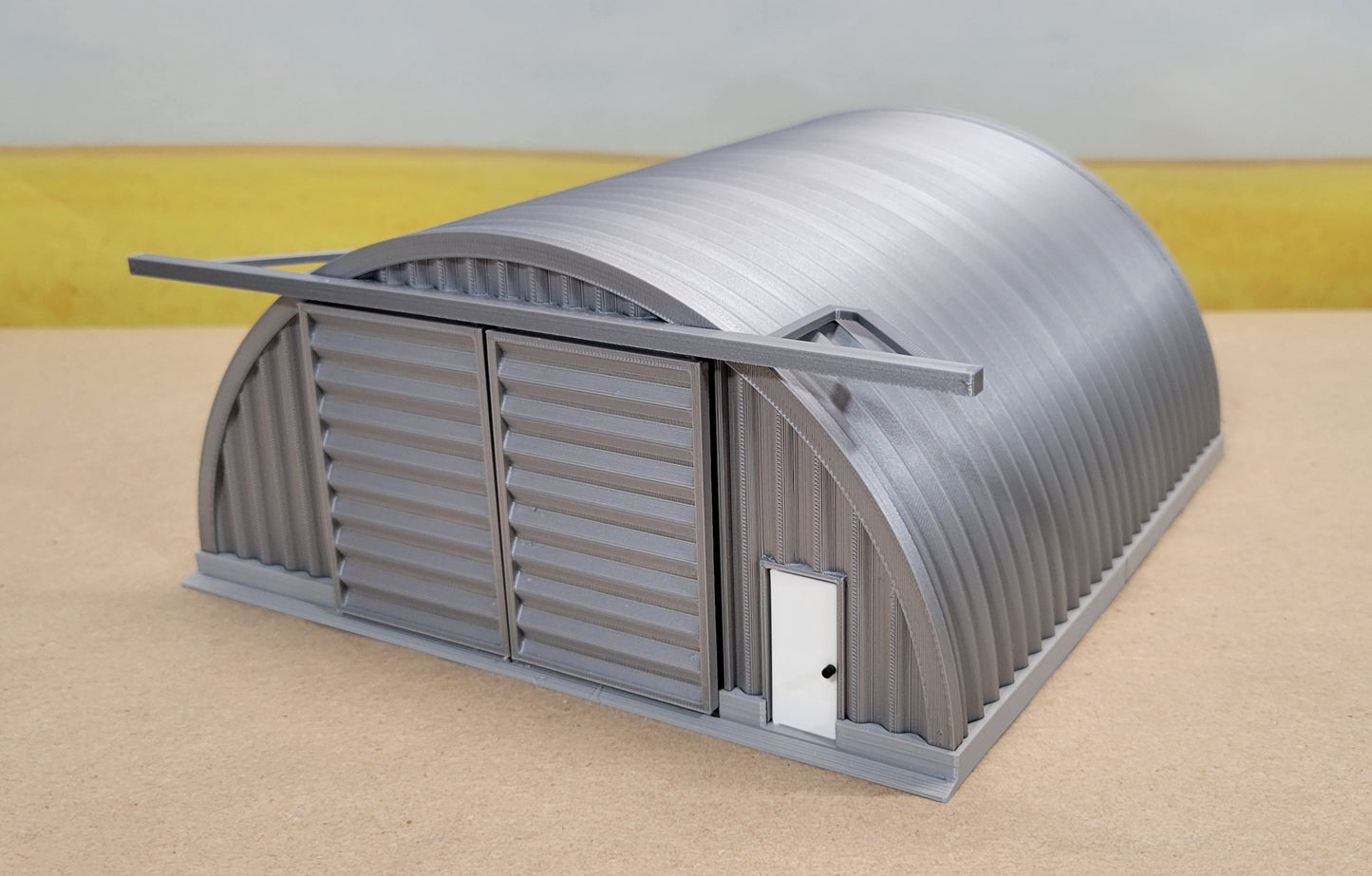 1:64 > Steel Arch Wall Shed