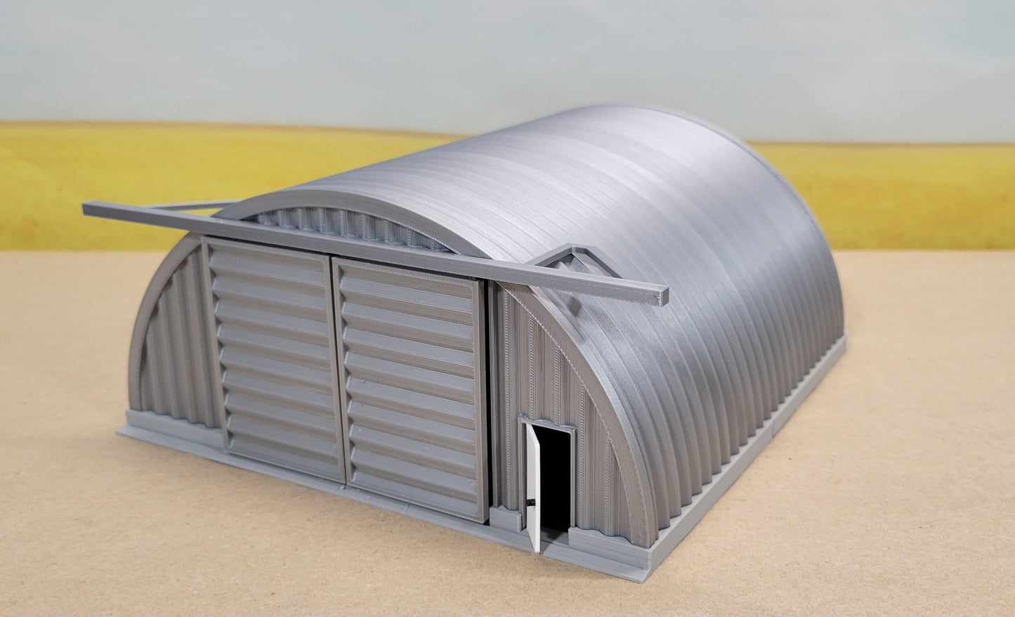 1:64 > Steel Arch Wall Shed