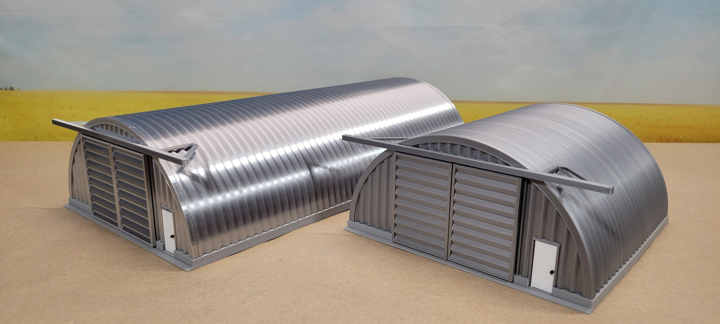 1:64 > Steel Arch Wall Shed