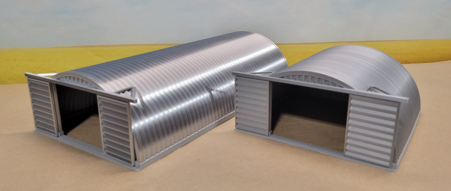 1:64 > Steel Arch Wall Shed
