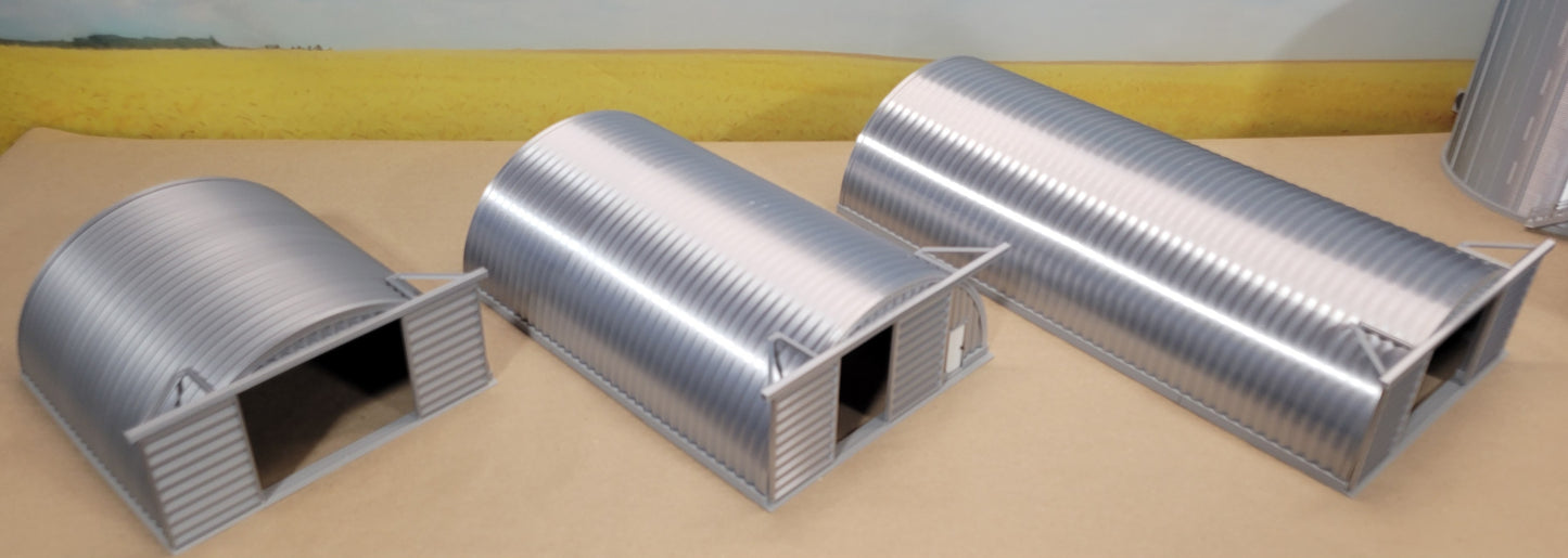 1:64 > Steel Arch Wall Shed