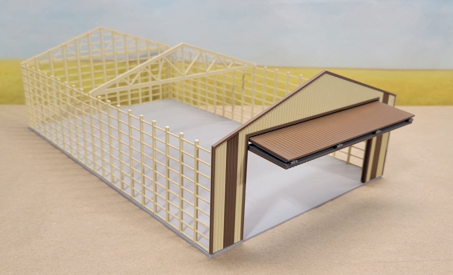 Straight Wall Pole Shed (1/64)