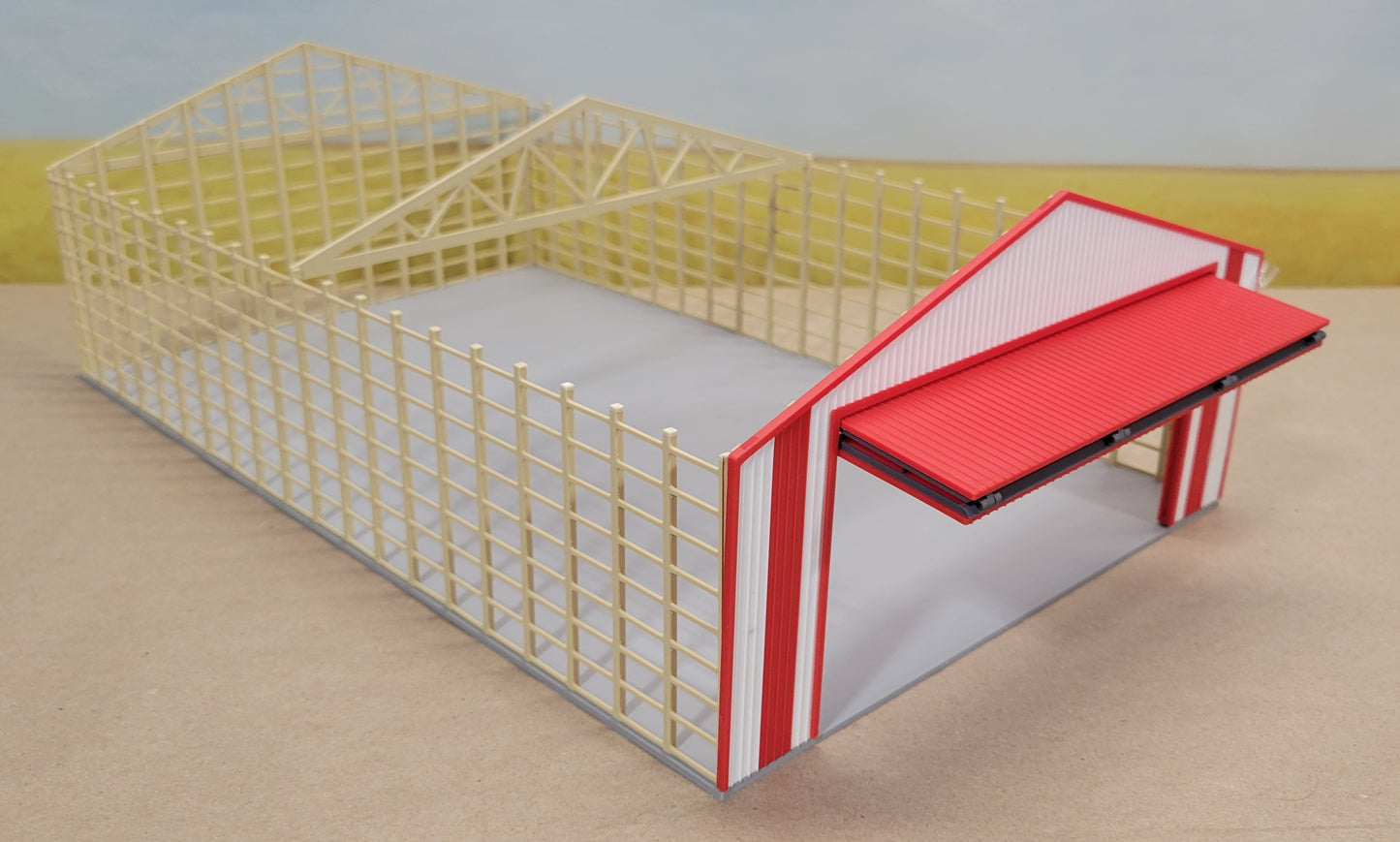 Straight Wall Pole Shed (1/64)