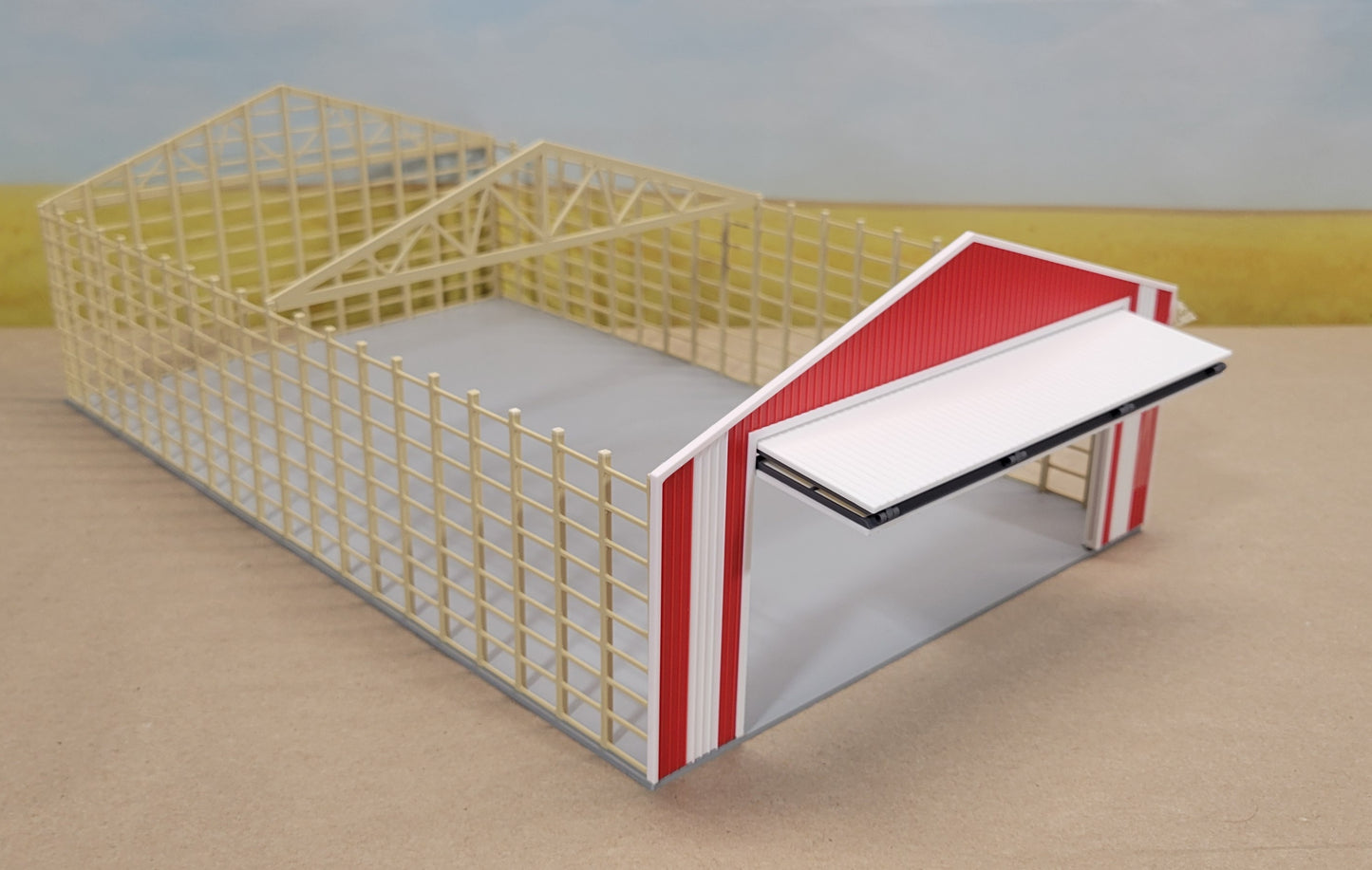 Straight Wall Pole Shed (1/64)