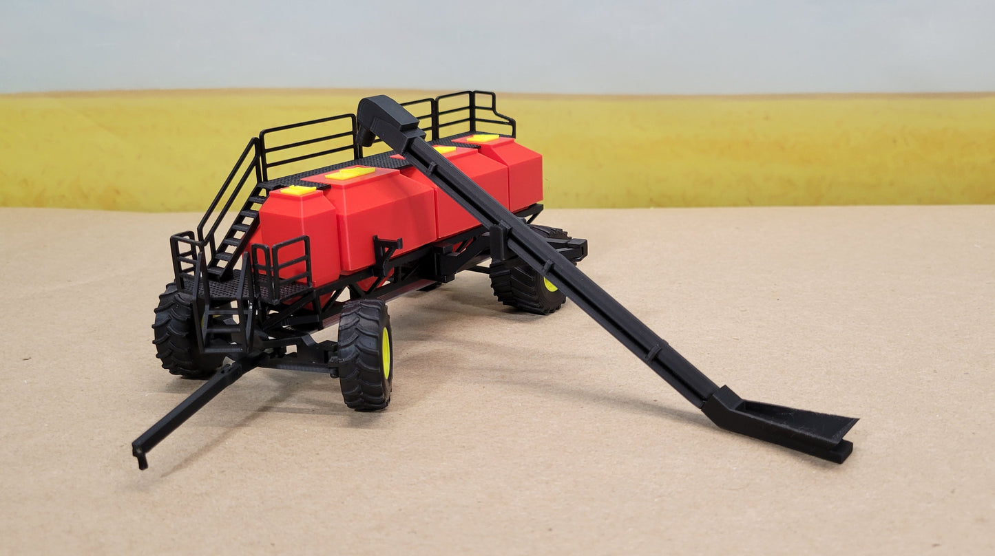 Air Cart - Red, black & yellow (1/64)