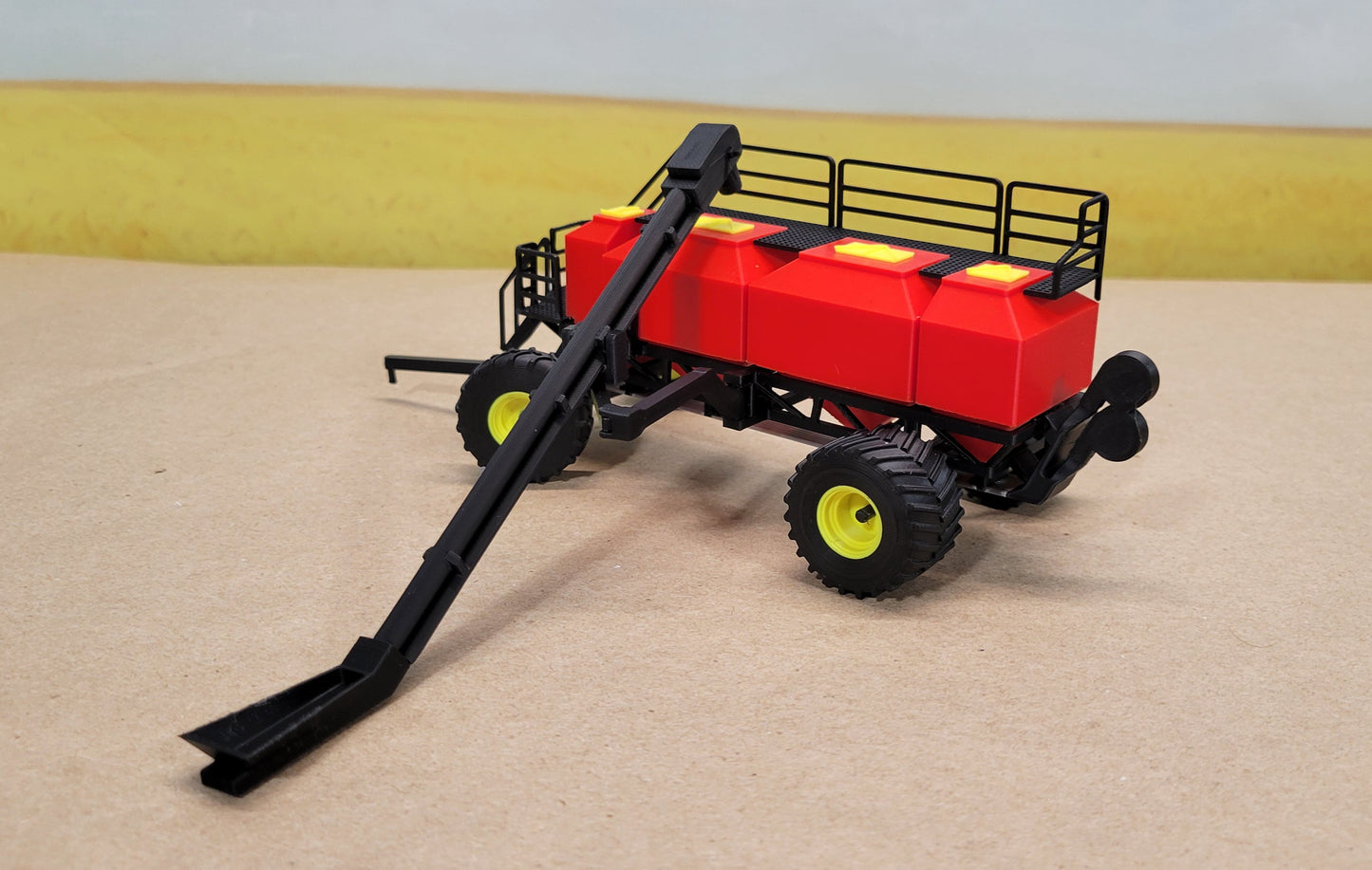 Air Cart - Red, black & yellow (1/64)