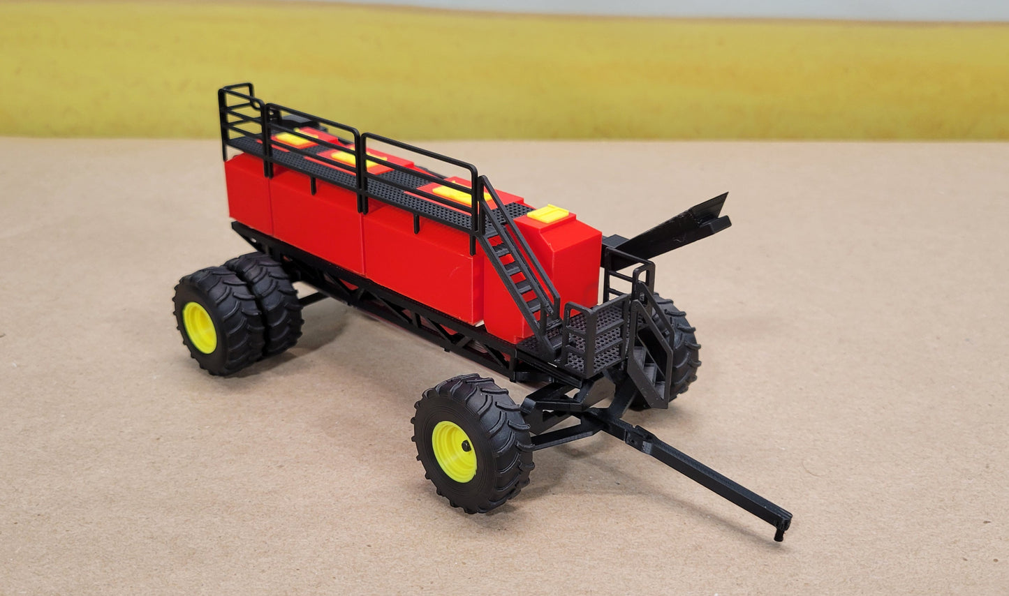 Air Cart - Red, black & yellow (1/64)