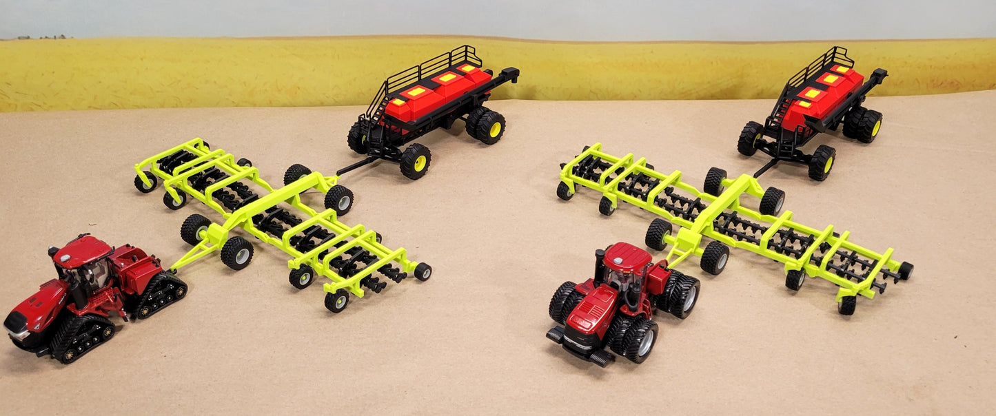 Air Cart - Red, black & yellow (1/64)