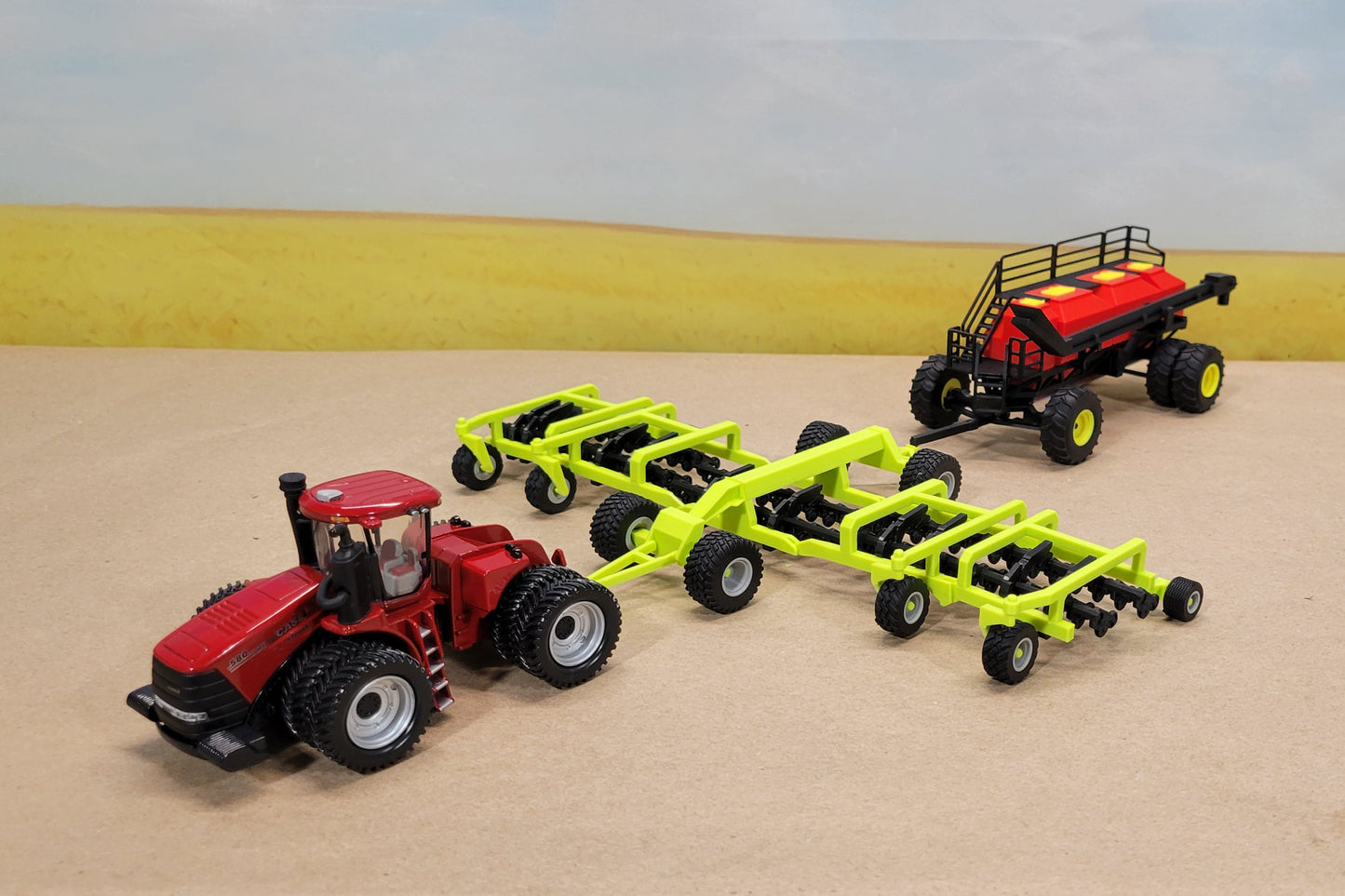 Air Cart - Red, black & yellow (1/64)