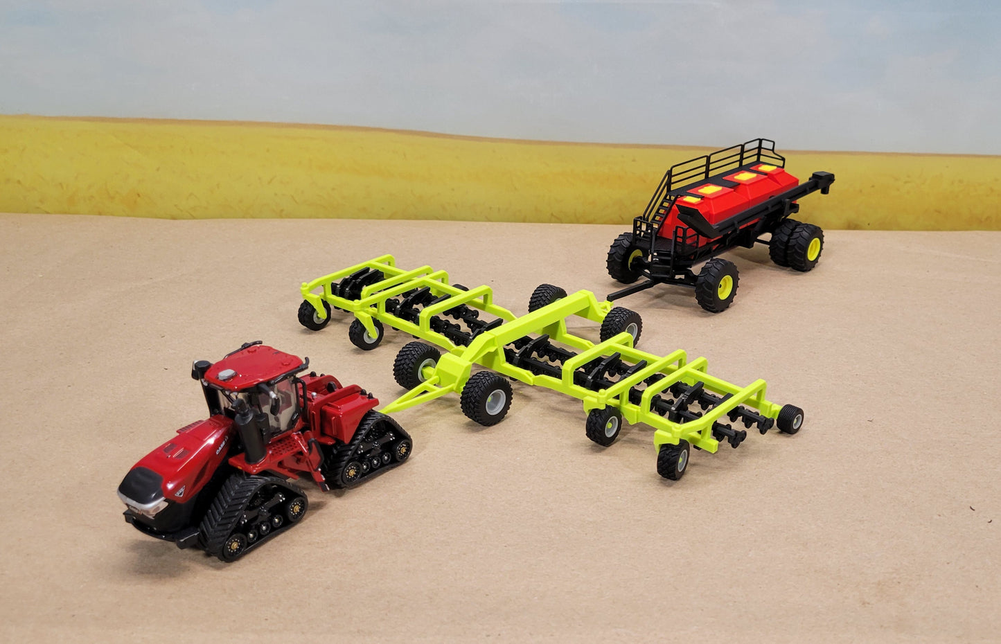Air Cart - Red, black & yellow (1/64)