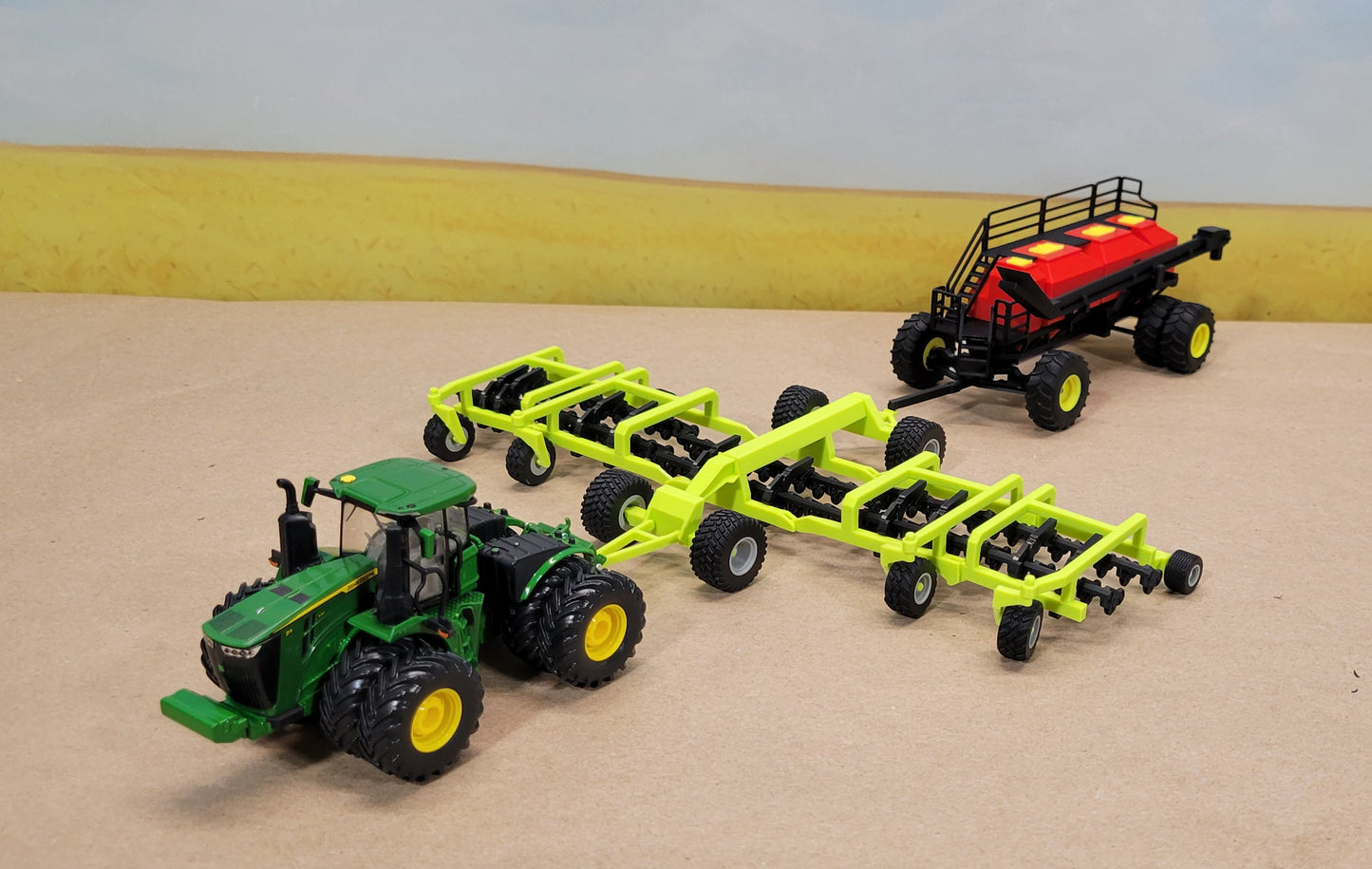 Air Cart - Red, black & yellow (1/64)