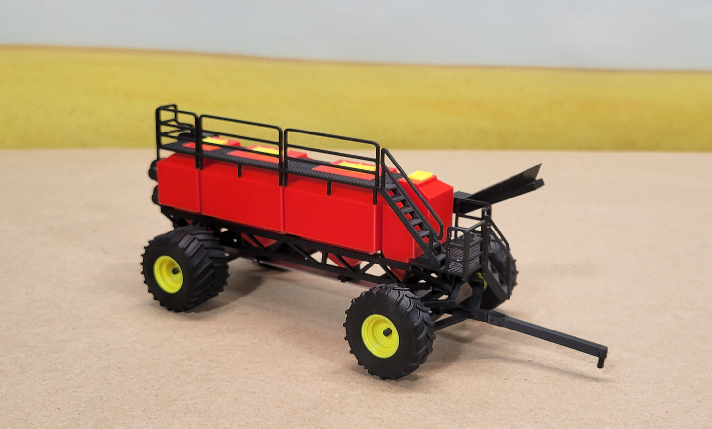 Air Cart - Red, black & yellow (1/64)